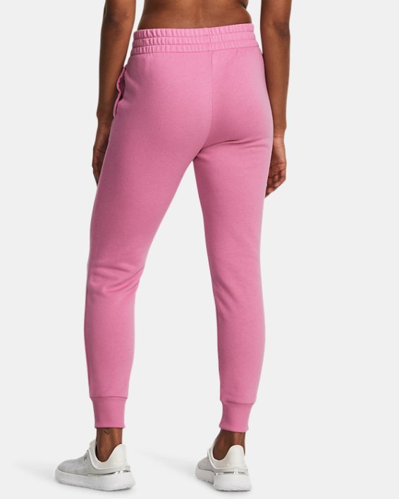 Pantalones Deportivos UA Rival Fleece para Mujer, Pink, pdpMainDesktop image number 1